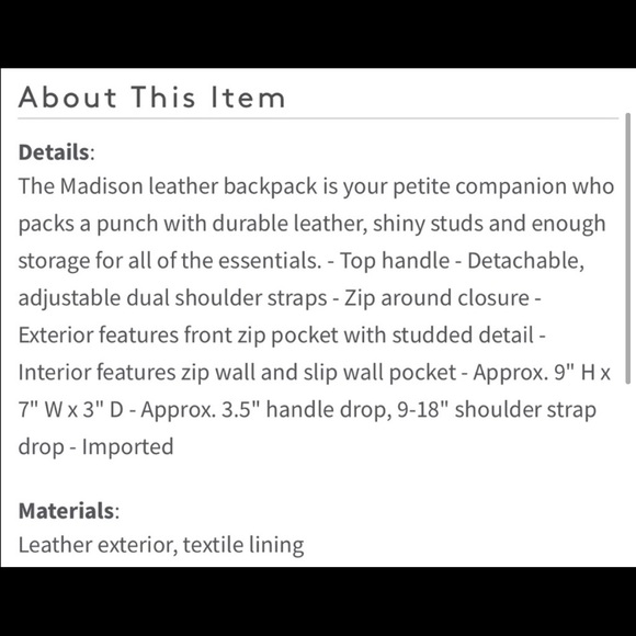 REBECCA MINKOFF MADISON SMALL BACKPACK PETAL PINK - Picture 11 of 11